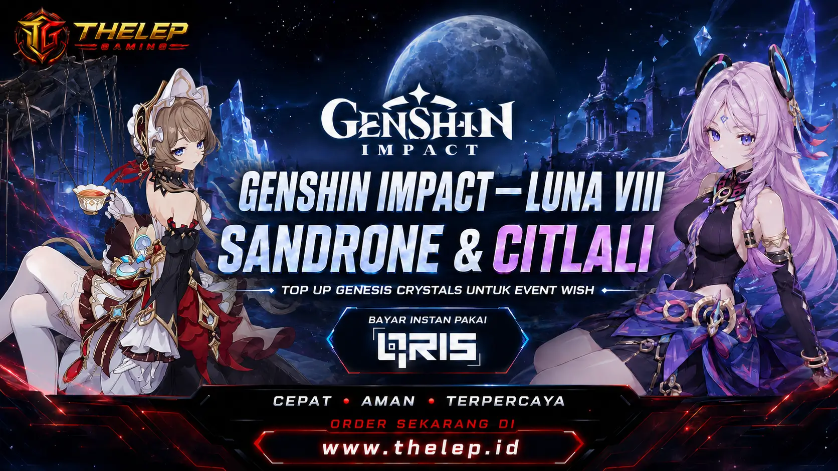Genshin Impact Luna VIII: Sandrone dan Citlali Hadir di Event Wish