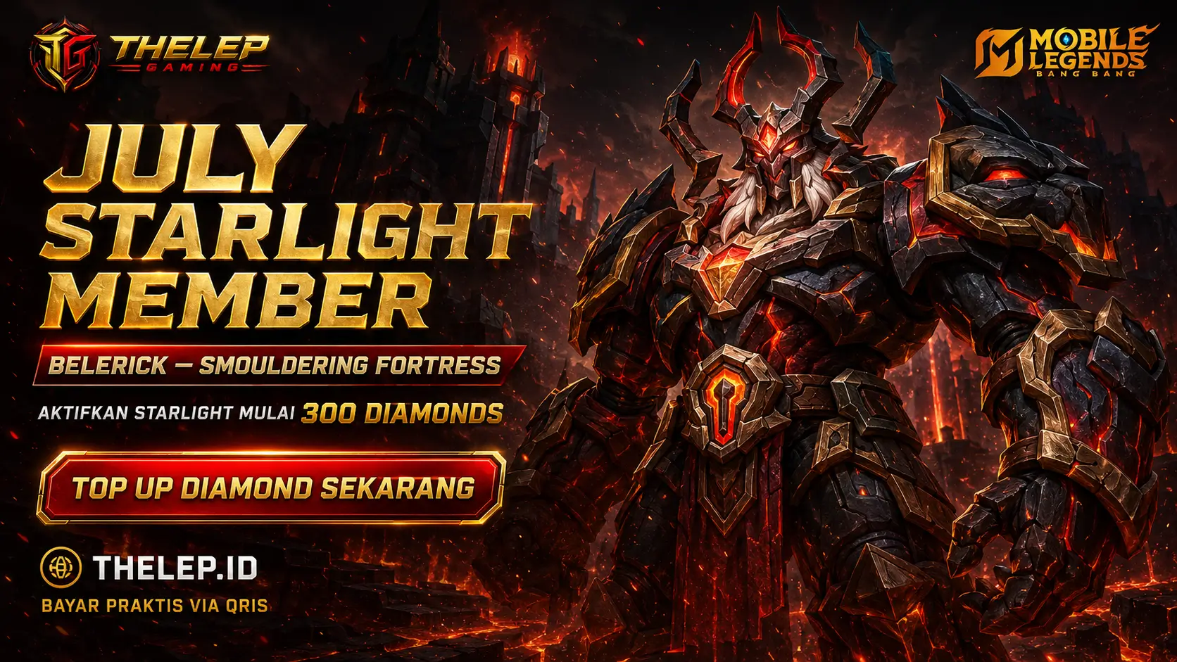 StarLight MLBB Juli 2026 Belerick | Thelep Gaming