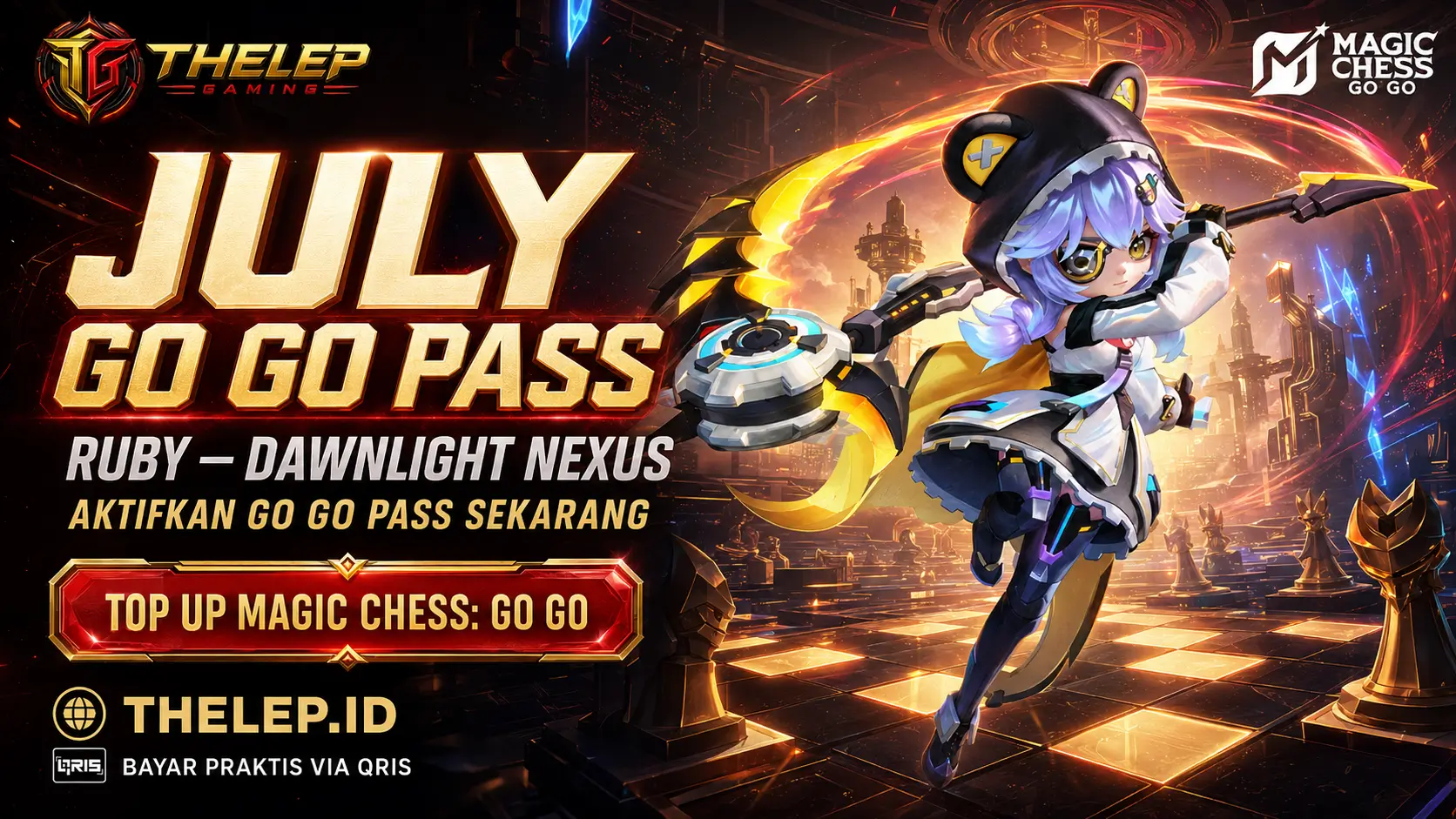 Go Go Pass Juli 2026 Ruby | Thelep Gaming