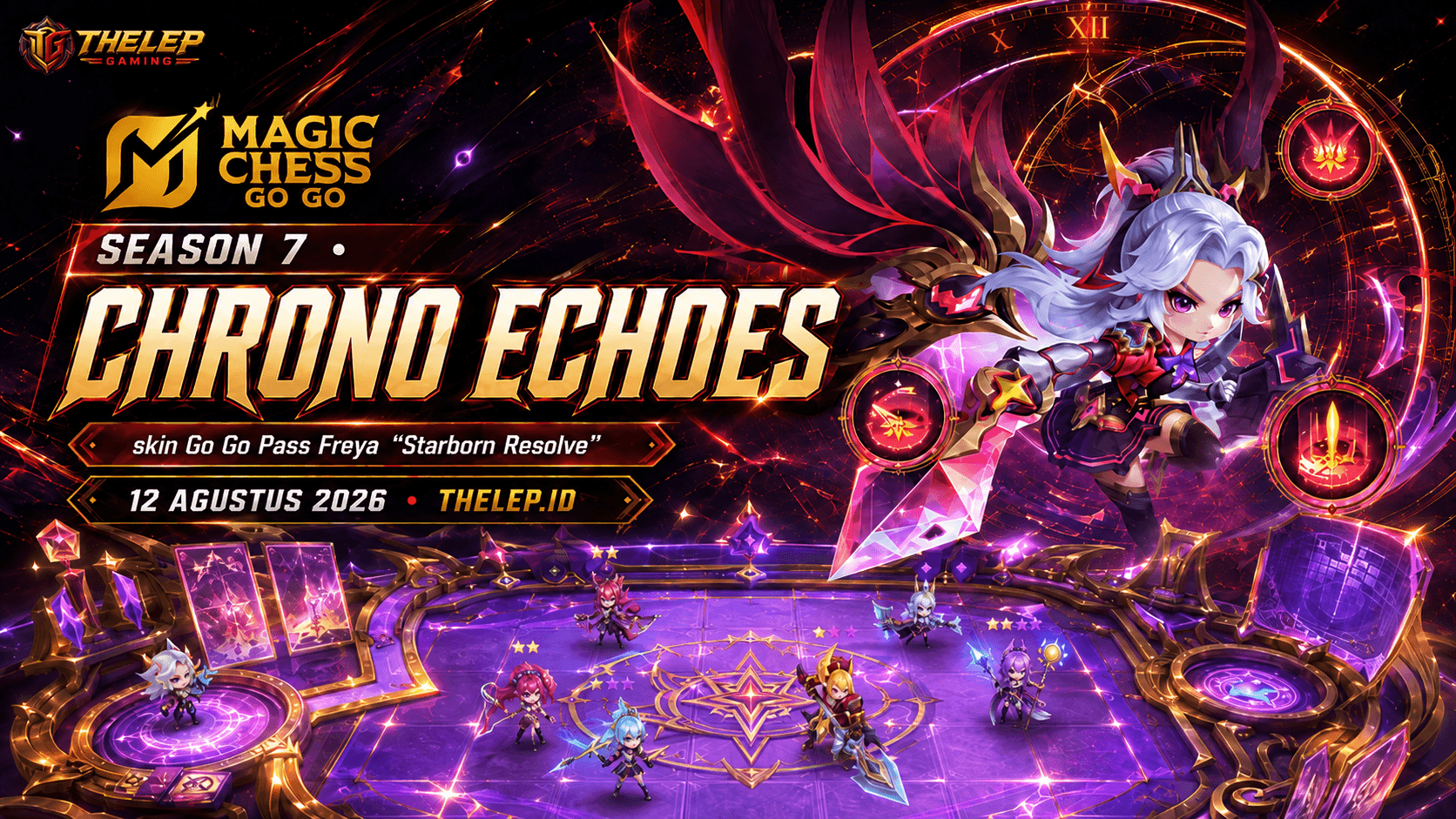 Magic Chess: Go Go Season 7 Chrono Echoes Hadir 12 Agustus 2026